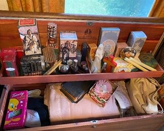 Cedar chest full of good smells and fun finds!