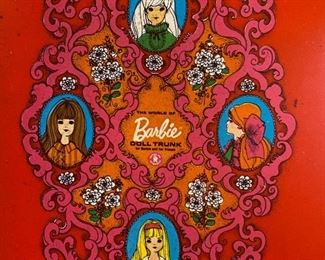 So. Many. Barbies (and friends and clothes and totes and things we never knew Barbie had, so spoiled she was :)