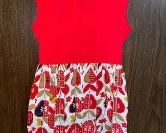 Girl’s apple frock