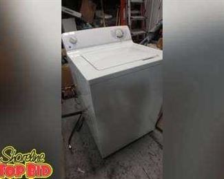 G.E. Super Capacity Washer Tested Working