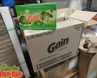 Gain Fabric Softener Sheets 6 Boxes Of 240 Each Benefits YMCA Camp Pendalouan