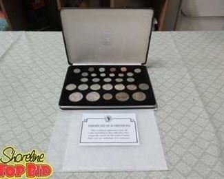 The Morgan Mint Coin Collection with Certificate of Authenticity