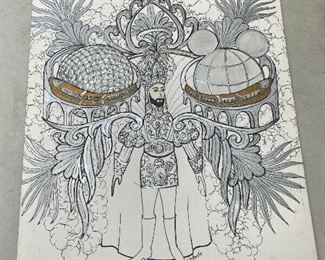 https://www.ebay.com/itm/114940631724	HC5001: Original Art Colombo - Caesar Duke's Costume Sketch New Orleans Mardi Gr	BIN
