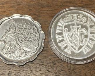 https://www.ebay.com/itm/124591059157	LRM4015 Chaos 2021 Mardi Gras Doubloons Set - .999 Fine Silver and Aluminum	BIN
