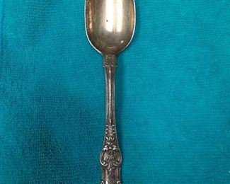 https://www.ebay.com/itm/114895586474	ME3047 USED TIFFANY & CO. 7 INCH STERLING SILVER TABLE SPOON KING PATTERN	Offer
