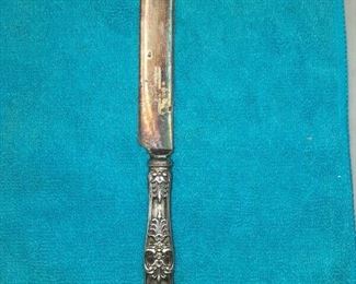 https://www.ebay.com/itm/124815126166	ME3088 USED TIFFANY & CO. STERLING SILVER BLUNT TABLE KNIFE KING PATTERN	Offer
