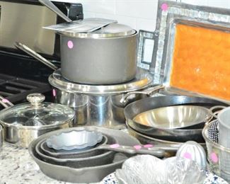 Kitchen: All-Clad Pots and Pans
