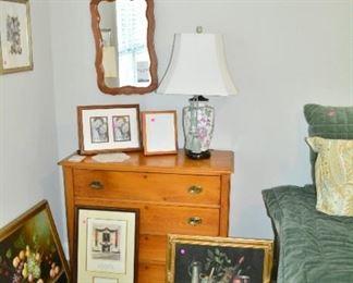 Master Bedroom: Antique Pine Chest