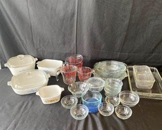 Glass Cookware and Bakeware Lot
