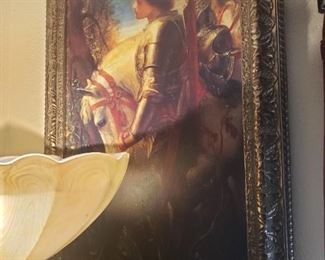 Large Framed English Knights