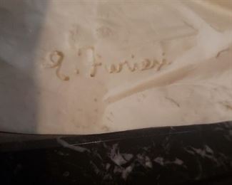 Signed Bisque Porcelain