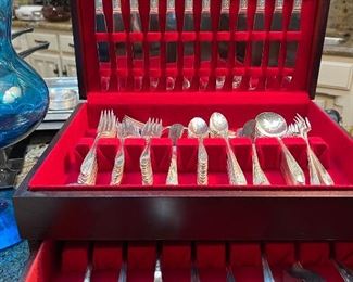 Vintage silver plate cutlery