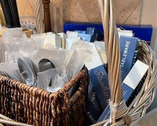 New stainless steel flatware