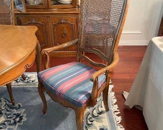 We have two carver dining chairs