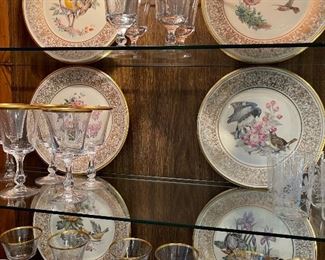 Six more of the Lenox bird collector plates