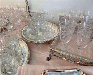 Vintage glass ware