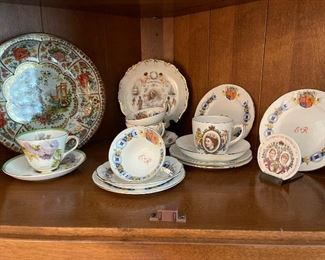 Vintage English memorabilia china