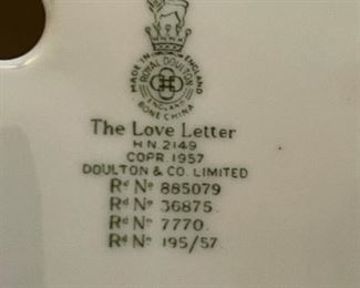The Love Letter stamp