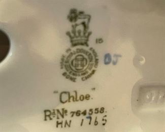 Chloe stamp HN #1165