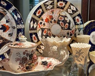 Vintage English Mason's "Fruit Basket"