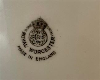 Royal Worcester stamp