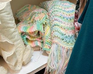 Hand made baby blankets