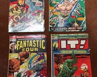 Bottom right is the #1 Volume of "IT!" by Marvel!