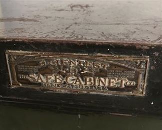 S-Cientest Model B Combination Fire Safe. We do have the combination.