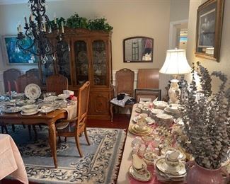 A look into the dining room