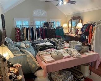 The Master Bedroom is jam packed!