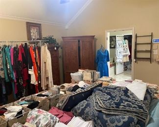 This is the other side of the master. The doorway leads to the master bath and closet.