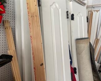 We have six 24" solid core interior doors.