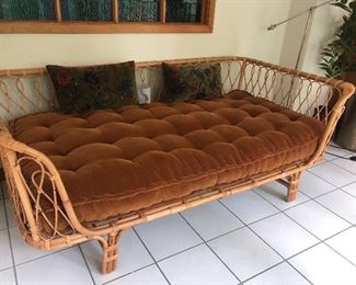 Urban Outfitters FLAMBOYAN Sofa / daybed. 46" wide x 81" long x 30.5" at the tallest point. Floor to seat cushion is 21". Asking $650