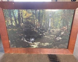 1 0f 3 Backlit Glass Panels from Moose Lodge