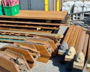 Bowling Alley Wood & Ball Returns