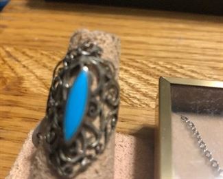 Sterling silver turquoise Ring