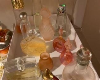 Vintage Perfume bottles 