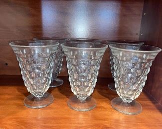 Fostoria American stemware.