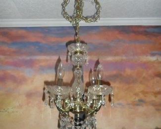 Just one of many Chandeliers.