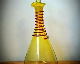 BLENKO Bottle by Joel Myers $190 or bid #24