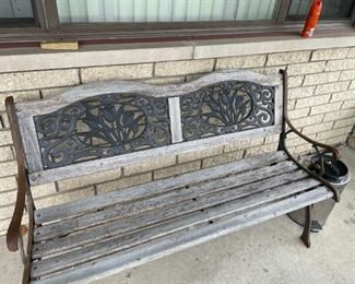 . . . a nice porch benc