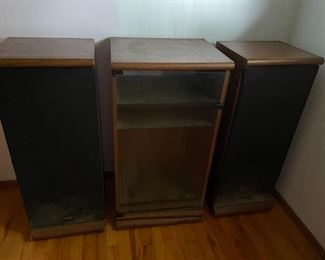 . .. a nice vintage set of speakers and stereo components