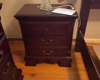 . . . and matching nightstand
