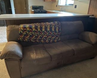. . . a nice upholstered couch
