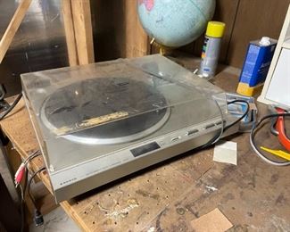 . . . a vintage turn table