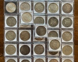 Last of the Collection of MORGAN Silver Dollars