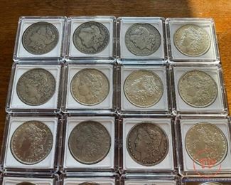 Last of the Collection of MORGAN Silver Dollars