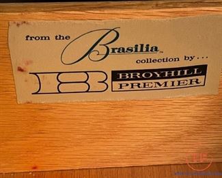 Broyhill BRASILIA MCM Sideboard Buffet Credenza