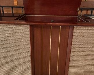 Vintage MCM Motorola Stereophonic High Fidelity Stereo / Record Player Cabinet