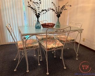 Wrought Iron Patio Set